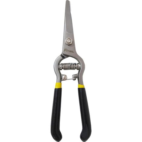 Precision Forged Needle Nose Trimmer Grape Vegetable Flowers Pruning Shears with Ergonomic Handle with Soft Grip, 8 Inch Straight Blade Harvesting Scissors (Right) (1/5)