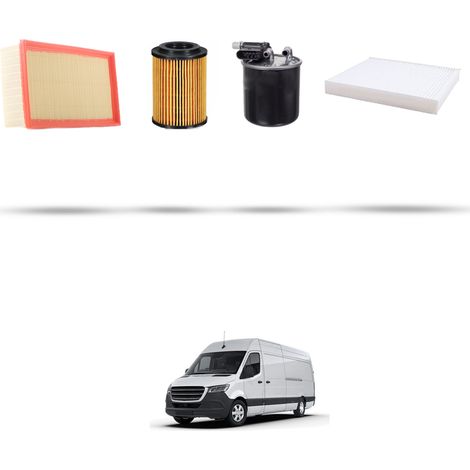 Kit tagliando 4 filtri compatibile con Mercedes Sprinter III (907,910) 314 CDI 105kw dal 2018 (1/5)