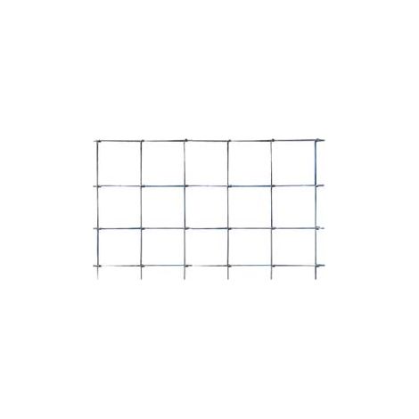 RETE PER OVINI ZINCATA- maglia cm.15x9 fili, filo ø mm.1,9/2,1 - cm.100h. - 1 rotolo T-REX