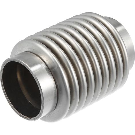 Tuyau Flexible D'Échappement Universel Acier Inoxydable Diamètre Intérieur 45mm,Extérieur 50mm,Longueur 95mm, Voiture Et Camion Non SUV, Soudure Nécessaire, Isolation Vibrations (1/5)