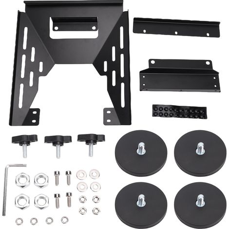 Kit d'installation Satellite adapté pour Mini support magnétique en acier inoxydable, résistant aux intempéries, sécurité à 360 °, dégagement rapide (1/5)