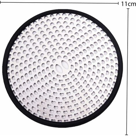 Spülbecken-Sieb - Duschfilter - Abflussabdeckung - Haarfänger für die Dusche - Haarfalle für die Dusche - Abflussreiniger - Rund, Metall - Duschzubehör, Spülbecken-Abtropfschale (11 cm)