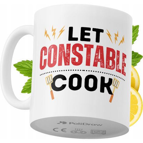 Lustige Kaffeetasse mit witzigem Textdesign für Polizisten – ideal für Geburtstage, Namenstage, Feiertage und besondere Anlässe. Hochwertige Tasse für Zuhause, Büro und Arbeit. Farbe: Weiß, 330 ml.