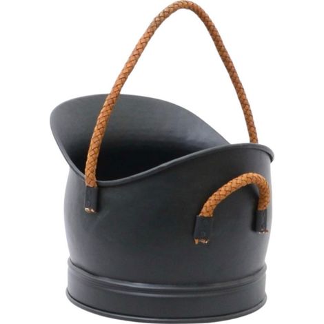 Coal Bucket - L32 x W28 x H25 cm - Black