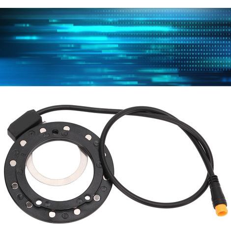 High-sensitivity electric bike assist sensor, 12 magnets, straight, dual Hall effect, crankset accessories, large hole (1/5)