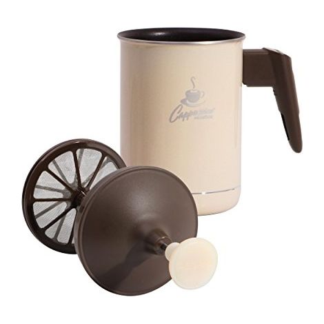 Pedrini 02CF043 Milchschäumer/-wärmer Elektrisches Handgerät Braun, Weiß