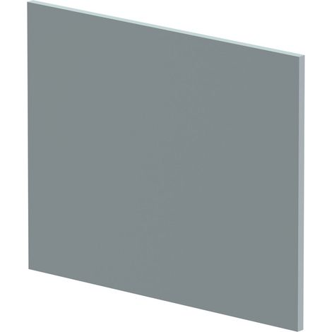 1700mm Chartley L Shape Square End Bath Panel - Matt Coastal Grey