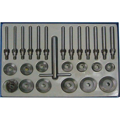 BGS Komplettes Frässet 27 Teile Metall
