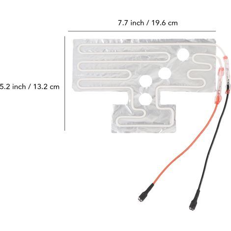 Garage refrigerator heater 5303918301 made of high-strength aluminum (1/4)