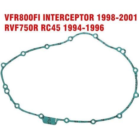 Joint de couvercle d'embrayage de carter droit pour moto Honda VFR800 Fi VFR800FI INTERCEPTOR 1998-2001 RVF750R RC45 1994-1996 (1/5)