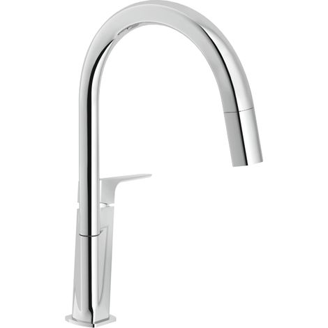 Miscelatore per lavello monocomando Nobili serie Acquaviva VV103127CR  Cromato - Ottone