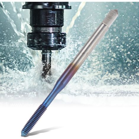 Taraud métrique pour machine-outil avec revêtement nano-bleu, M2.5 (1/5)