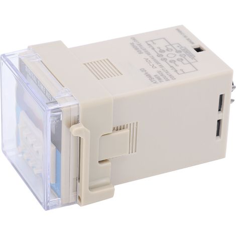 Module de relais temporisé à affichage numérique LED ATS48A-20, temporisation réglable, 12 V CC
