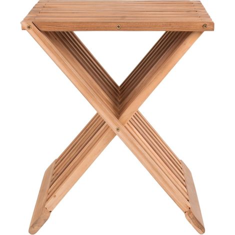 Erto Hocker Teak.