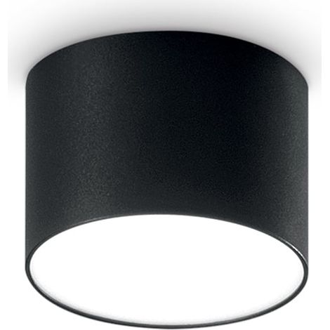Plafonnier LED dimmable en aluminium pour intérieur Spot 8 - Noir (1/2)