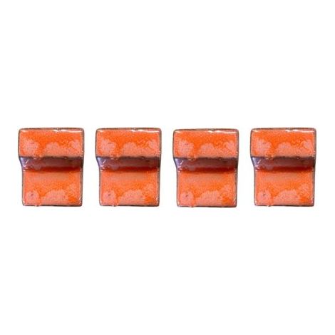Lote de 4 patas para maceta de 6cm aurora