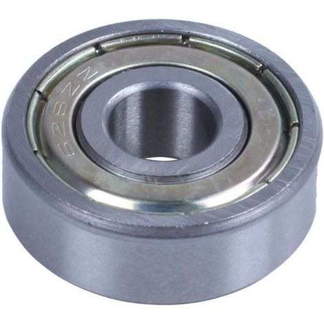 Miniaturkugellager 8x24 mm, metallgekapselt, Rillenkugellager 628Z (1/4)