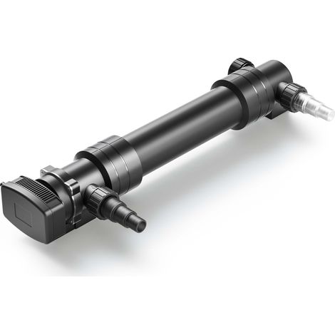 SunSun CUV-655 Stérilisateur Clarificateur bassins/étang - débit max. 8000 l/h - avec Lampe rayons UV-C 55 W + Miroir inox + Aimants - pour Poissons et plantes aquatiques - Cours d’eau en hélice