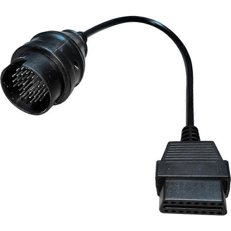 OBD-II-Diagnosestecker für Kfz-Schnittstellenkabel, schwarz (1/5)