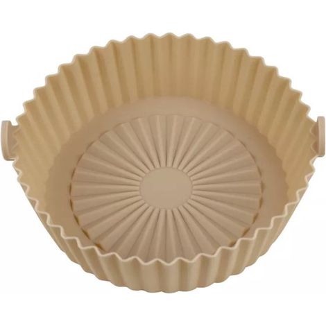 Moule de cuisson réutilisable en silicone pour AirFryer - Plateau et panier de cuisson - Moule antiadhésif - Accessoire pour friteuse à air (1/3)