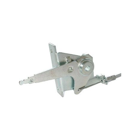 Anpassbare Beschleunigungssteuerung für Murray Rasenmäher. Ersatzteilnummer: 21222 - Kabel: 1600mm, Hülle: 1550mm, Hub: 43mm.