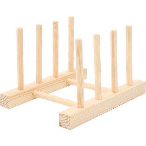 Support en bois pour vernis à ongles - Présentoir 3 niveaux pour échantillons de nail art finis (1/5)