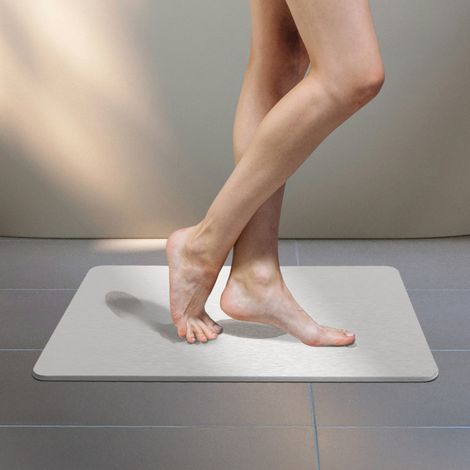 TAPIS DE BAIN DIATOMITE ECRU 60X39CM MSV (1/5)