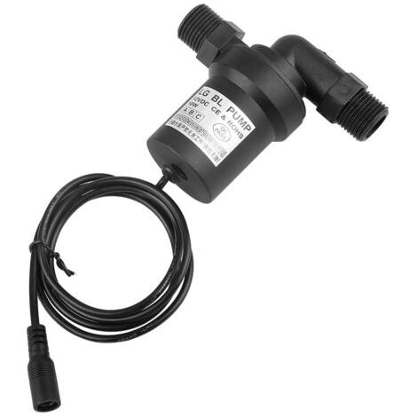 Pompe Solaire, 10W Pompe à Eau Solaire DC 12V, Pompe à eau submersible sans balai, Fontaine Solaire Pompe, système de circulation de l'eau, pour le pompage de circulation (1/5)