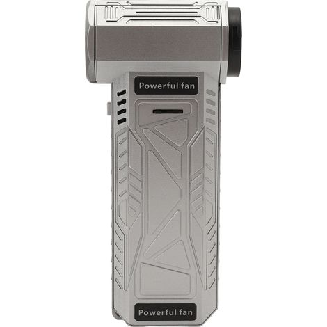Soufflette électrique 150000 tr/min haute vitesse rechargeable transportable moteur sans balais à main turbine jet ventilateur pour ordinateur voiture domicile argenté (1/5)