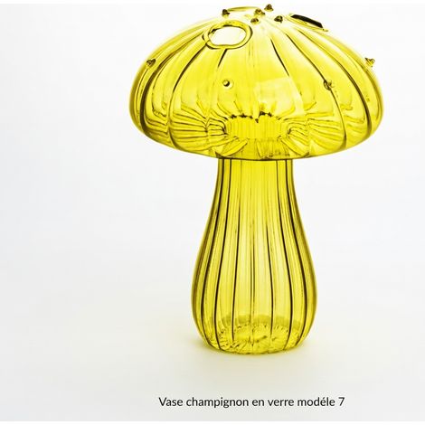 Vase champignon en verre modèle 7 (1/5)
