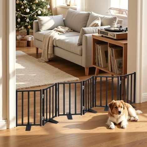 Barrière pour chien avec pieds pour petits chiens et chiots (1/5)