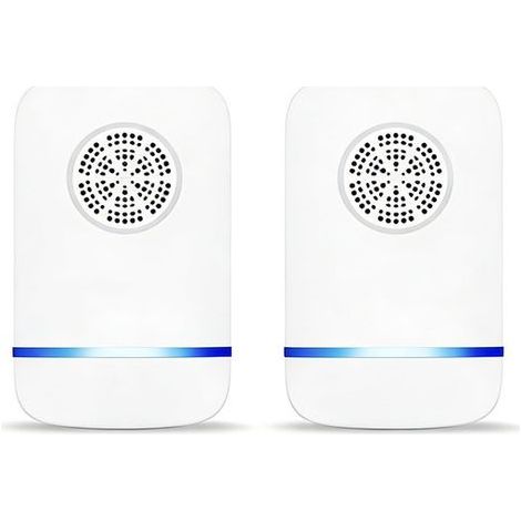 Modello 808, repellente a ultrasuoni ed onde elettromagnetiche contro gli insetti - luce notturna antizanzare elettrica (1/5)