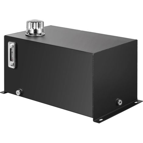 Mophorn 10 Gallonen Hydraulikflüssigkeitstank, robuster Stahlbehälter zum Umfüllen von Benzin, inkl. Sieb, Temperaturanzeige, Filter, Entlüftungskappe für Traktoren und LKWs