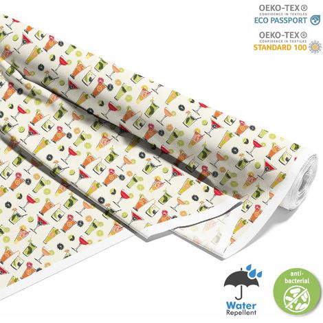 TESSUTI DECORATIVI PER ESTERNI OXFORD - Motivo Cocktail  DX8585 (1/5)