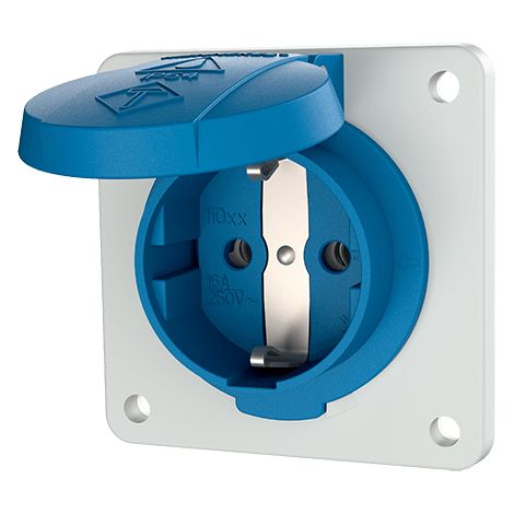 Enchufe de superficie Mennekes Schuko 16A/2P e 230V/16A IP54 9145