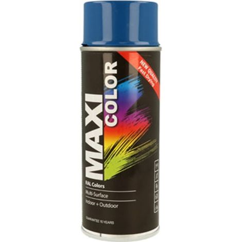 Pintura spray maxi color brillo 400 ml ral 5015 azul celeste