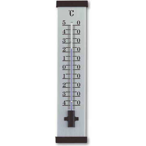 TFA Innen/Außenthermometer Alumium
