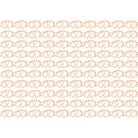 100 pièces trombones portables Mini mignon hérisson forme antirouille métal galvanisé pour la Classification des fichiers (1/5)