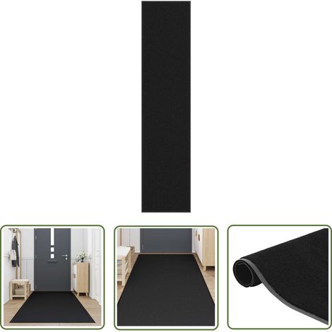 vidaXL Paillasson noir 115x500 cm (1/5)