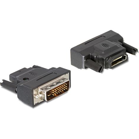 Delock Videoanschluß - HDMI / DVI - HDMI, 19-polig (W) - DVI-D (M)