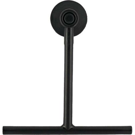 ALLIANDISRaclette de douche pp/tpr sur ventouse - noir - Tendance (1/3)