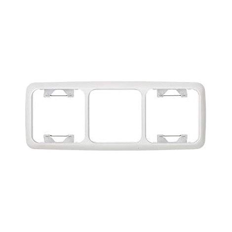 Cadre 3 éléments blanc Simon 31631-30 (1/2)