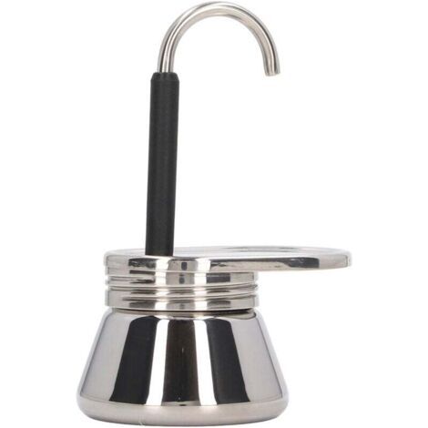 NALOOKAMIC  Cafetière italienne, cafetière moka à bec unique, cafetière de camping, mini expresso à induction, filtre à expresso pour la cuisine, les fêtes en plein air et les voyages (1/3)