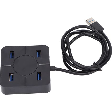 Hub USB 4 Ports 2.0 Haute Vitesse 480 Mbps pour PC et Ordinateur Portable (1/5)