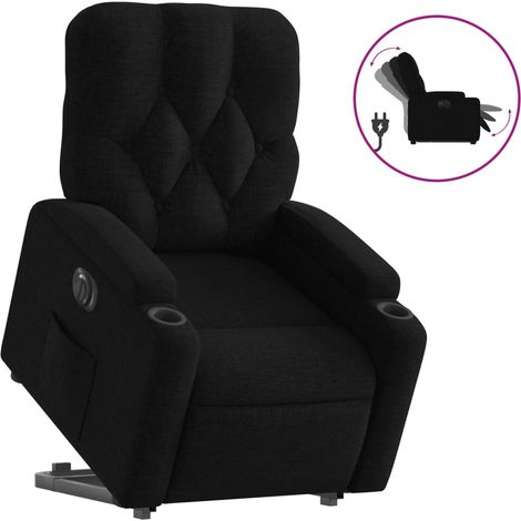 Maison Exclusive - Relaxsessel mit Aufstehhilfe Elektrisch Schwar