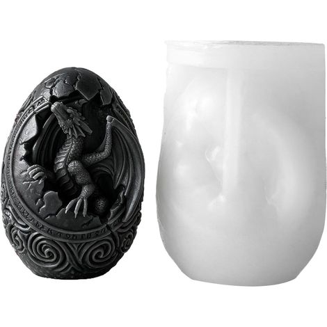 Moule à bougie Moules réutilisables 3D en plâtre , bougies animaux silicone , pour savon , , fêtes ,