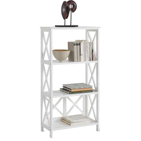 Victoria Series KIT CLOSET Armadio Contenitore - 4 ripiani - Bianco - 111 x 30 x 60 cm (1/4)