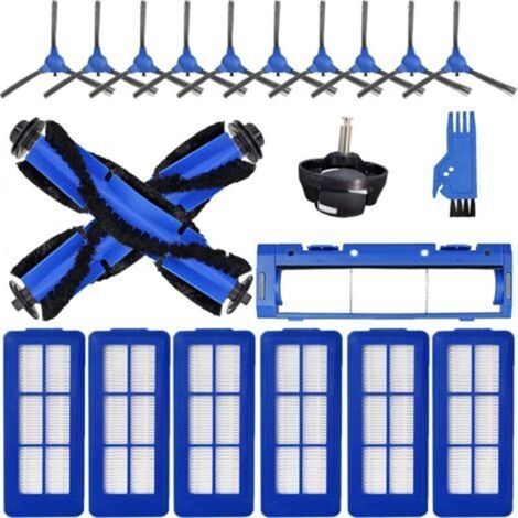 Kit aspirateur robot, compatible avec les accessoires Eufy, compatible avec les modèles 11S MAX/15CMAX/30CMAX/G30 EDGE/G10 HYBRID (1/4)