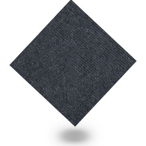 Dalles de moquette antistatiques et insonorisantes Can Can Individual Gris foncé 28 x 28 cm