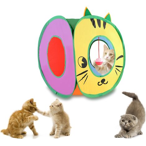 Tunnel de jeu pliable pour animaux de compagnie (1/5)